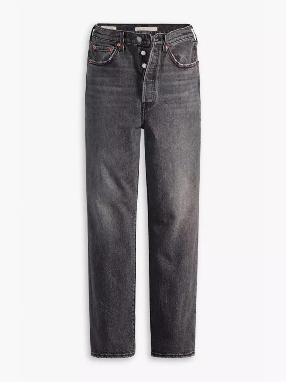 Levi’s Ribcage Straight Ankle Jeans in Black